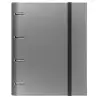 (12257408) CARCHIVO CARPETA ANILLAS 4X35MM CARPEBLOCK METAL C/RECAMBIO 100H A4 90GR 1 BANDA COLOR CARTÓN PLASTIFICADO GRIS