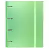 (12257421) CARCHIVO CARPETA ANILLAS 4X35MM CARPEBLOCK METAL C/RECAMBIO 100H A4 90GR 1 BANDA COLOR CARTÓN PLASTIFICADO VERDE