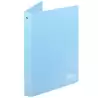 (12364210) CARCHIVO CARPETA ANILLAS 4 X 25MM FOLIO POLIPROPILENO SOFT PACK 5 UD AZUL PASTEL