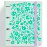 (12457445) CARCHIVO CARPETA ANILLAS 4X35MM CARPEBLOCK 360 C/RECAMBIO 100H 90GR 4 SEPARADORES PP RÍGIDO FOAM VERDE PASTEL