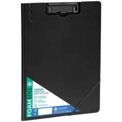 (63040106) CARCHIVO CARPETA CON PINZA FOAM STYLE A4 C/GOMA NEGRO