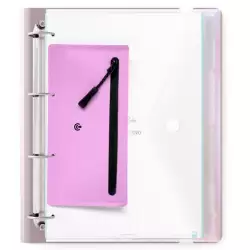 (46010162) CARCHIVO ESTUCHE SLIM CASE PARA CARPEBLOCK 360 VIOLETA