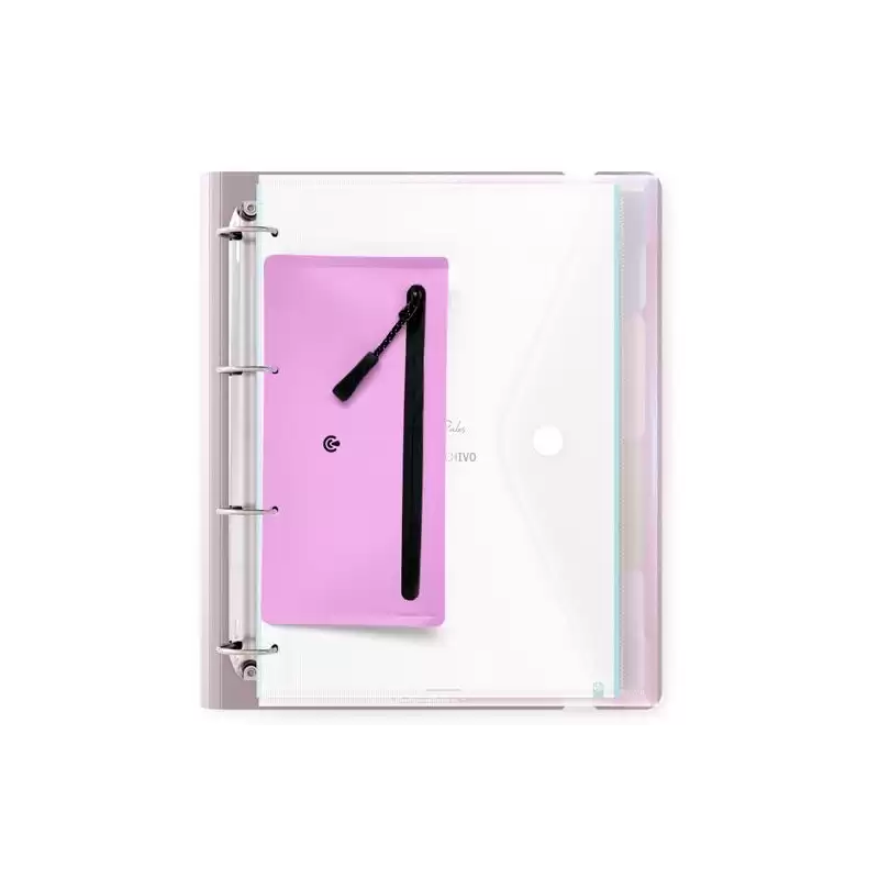 (46010162) CARCHIVO ESTUCHE SLIM CASE PARA CARPEBLOCK 360 VIOLETA