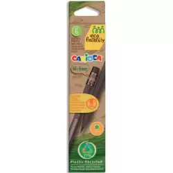 (43091) CARIOCA ESTUCHE 6 LÁPICES DE GRAFITO TITA ECO FAMILY HB CON GOMA