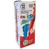 (4013010) CARIOCA ROTULADOR JUMBO PUNTA MAXI AZUL CLARO CAJA 12UD