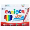 (40615 / 40532) CARIOCA ROTULADOR JOY PUNTA FINA COLORES SURTIDOS ESTUCHE 24 UD