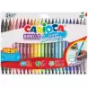 (42758) CARIOCA ROTULADOR BIRELLO DOBLE PUNTA FINA/MEDIA COLORES SURTIDOS ESTUCHE 24 UD