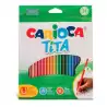 (42794) CARIOCA LÁPICES DE COLORES TITA SURTIDOS ESTUCHE 24 UD