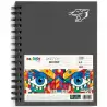 (45226) CARIOCA PLUS BLOC DE DIBUJO SKETCHBOOK ESPIRAL A5 40H PRECORTADAS 160GR