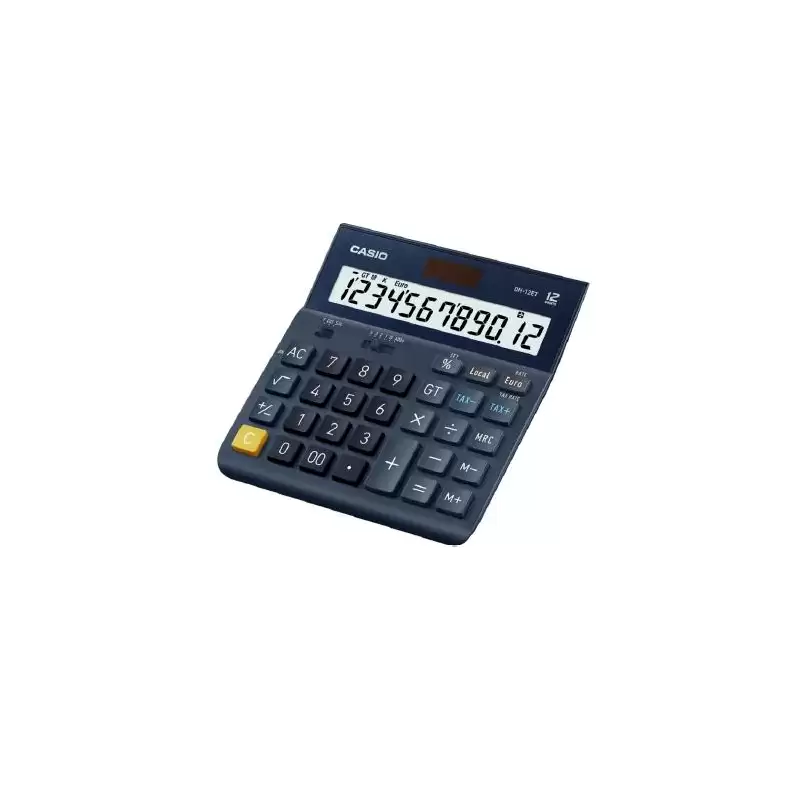 (DH-12ET) CASIO CALCULADORA DE OFICINA SOBREMESA DH-12ET 12 DÍGITOS AZUL