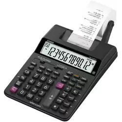 (HR-150RCE) CASIO CALCULADORA DE OFICINA CON IMPRESORA HR-150RCE 12 DÍGITOS NEGRO