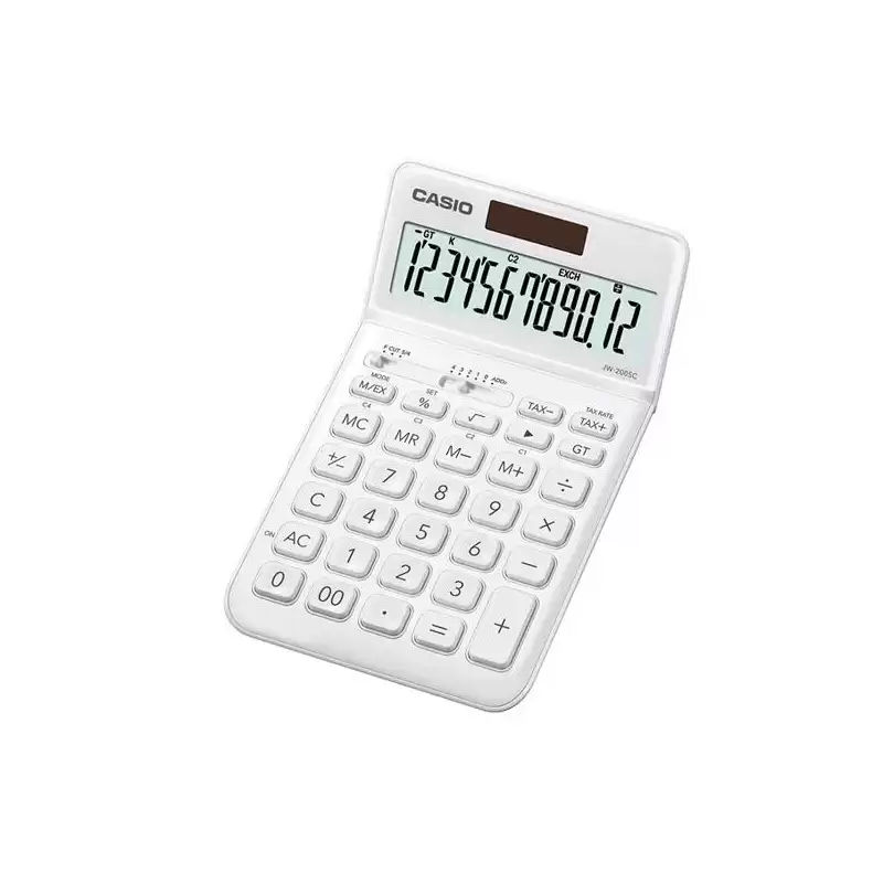 (JW-200SC-WE) CASIO CALCULADORA DE OFICINA SOBREMESA 12 DÍGITOS BLANCO