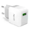 (TCUSBTURBO) CELLY CARGADOR PARED 1 USB 2.4A BLANCO