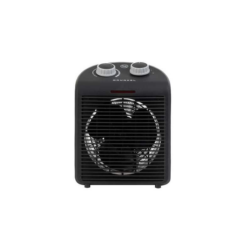(WB-2000PLUS) GRUNKEL CALEFACTOR CON 2 NIVELES POTENCIA NEGRO