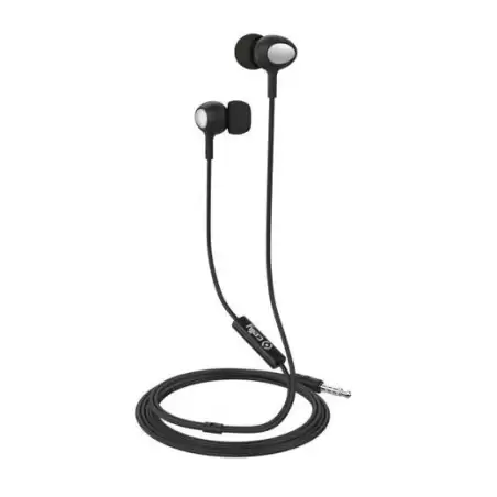 (UP500BK) CELLY AURICULAR JACK 3.5 STEREO CON MICROFONO NEGRO