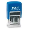 (104941) COLOP SELLO PRINTER S126 4MM NUMERADOR ESPAÑOL AZUL/NEGRO