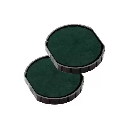 (107410) COLOP ALMOHADILLA E/R40 VERDE BLISTER -2U-