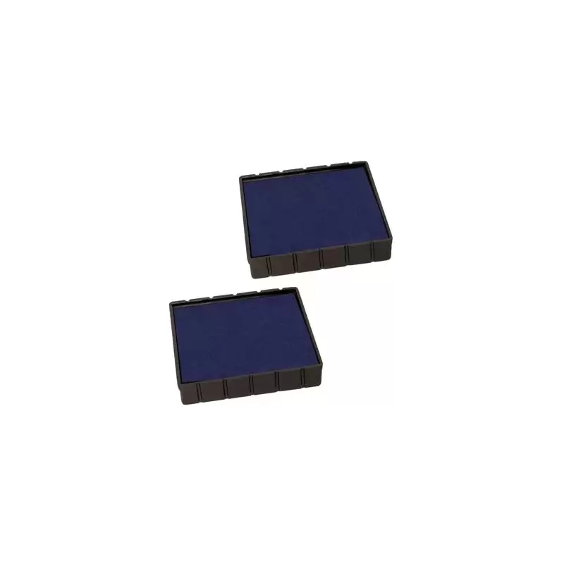 (128834) COLOP ALMOHADILLA E/52 AZUL BLISTER -2U-