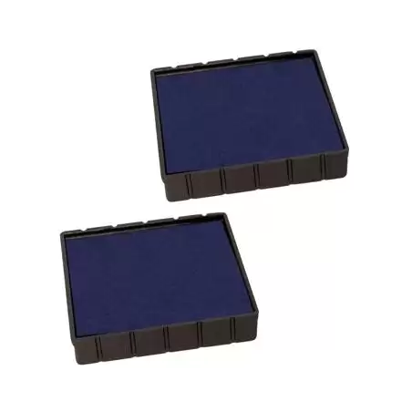 (128834) COLOP ALMOHADILLA E/52 AZUL BLISTER -2U-