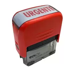 (156283R) COLOP SELLO PRINTER C20 FORMULA " URGENTE " ALMOHADILLA E/20 14X38MM ROJO