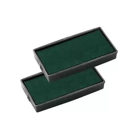 (167304) COLOP ALMOHADILLA E/40 VERDE BLISTER -2U-