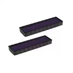 (501380) COLOP ALMOHADILLA E/25 AZUL BLISTER -2U-