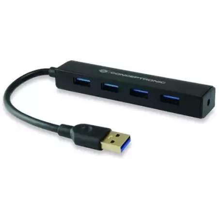 (C4PUSB3) CONCEPTRONIC HUB USB 3.0 4 PUERTOS MINI HUB POCKET
