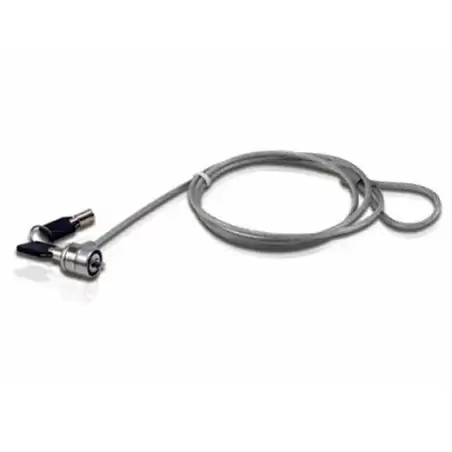 (CNBSLOCK15) CONCEPTRONIC CABLE DE SEGURIDAD PARA PORTÁTIL CON LLAVE 1.5 M NEGRO/GRIS
