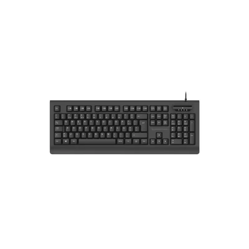 (KAYNE01ES) CONCEPTRONIC TECLADO USB CON LECTOR DNI COMPATIBLE DNI 3.0 Y TARJETA SANITARIA