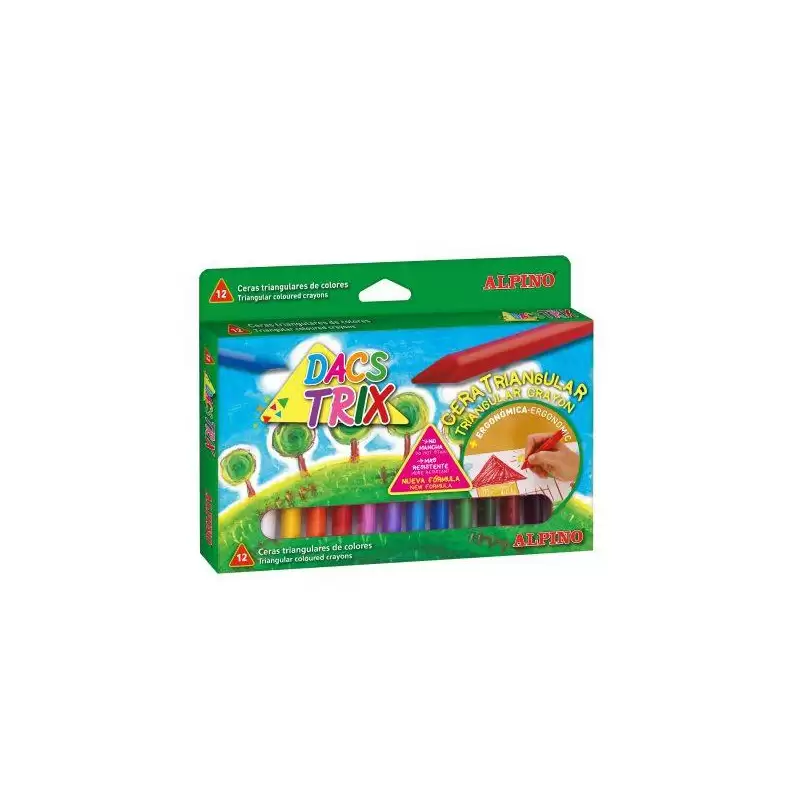 (DA000125) DACS CERAS DACSTRIX 85MM COLORES SURTIDOS ESTUCHE 12 UD