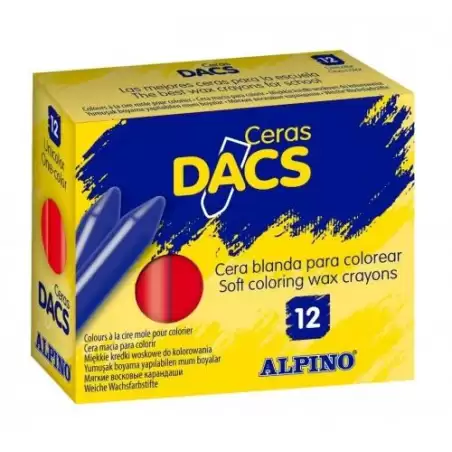 (DA060032) DACS CERAS DACS 55MM MARRÓN ESTUCHE DE 12