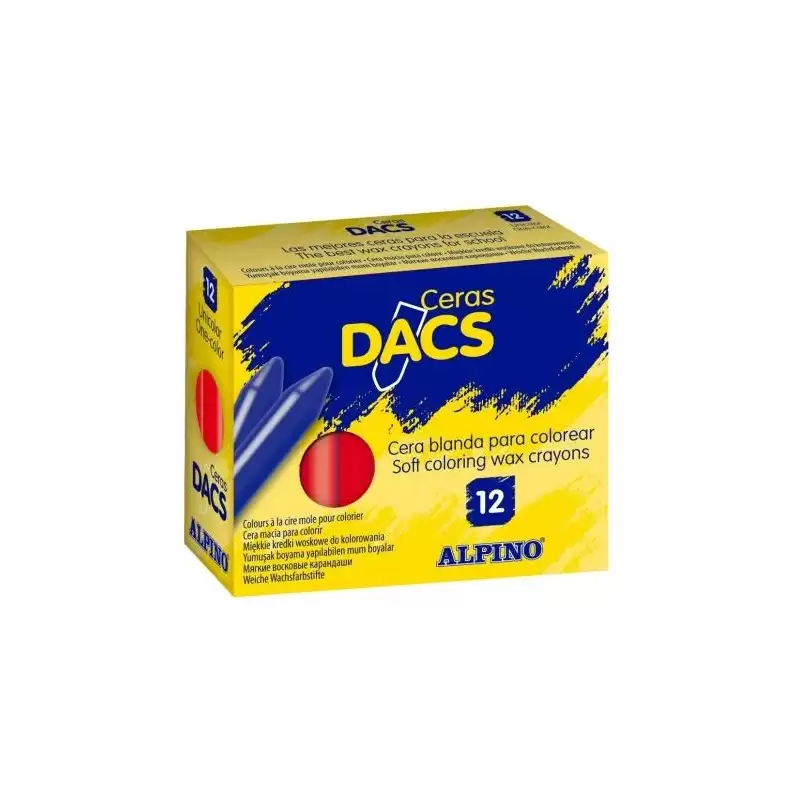 (DA060036) DACS CERAS DACS 55MM NEGRO ESTUCHE DE 12