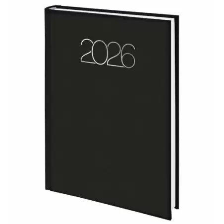 (0D0758618) DEUSTO DIETARIO-D07 BASE 58-PREMIUM 14.5X20.5CM DP 618-NEGRO 2026