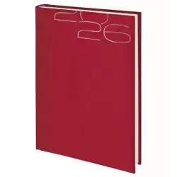 (0E08APD82) DEUSTO DIETARIO-D08 BASE AP-CERVINO 14.5X20.5CM DP D82-BURDEOS 2026