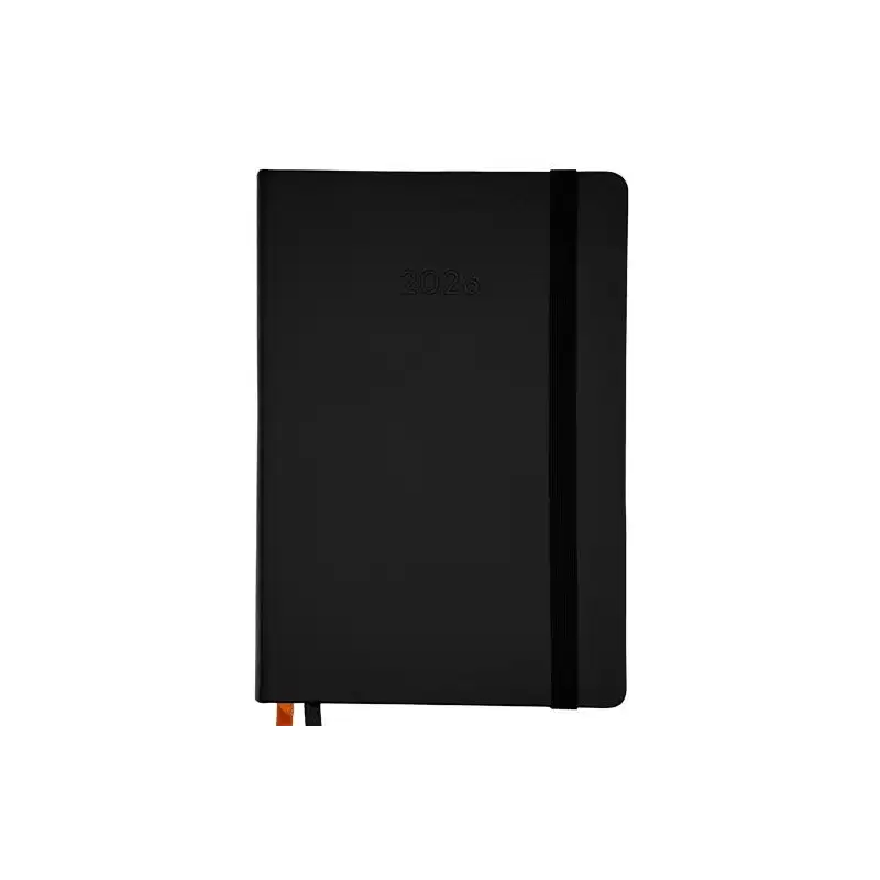 (25002565) DIDEX AGENDA LINE 21DZ DÍA PÁGINA  14.5X21CM NEGRO 2026