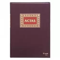 (09905) DOHE LIBRO DE ACTAS FOLIO NATURAL 100 HOJAS