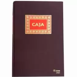 (09909) DOHE LIBRO CAJA DE CONTABILIDAD 100H NUMERADAS FOLIO NATURAL