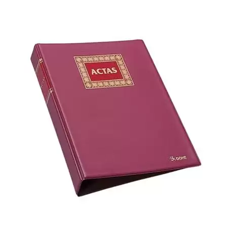 (09922) DOHE LIBRO DE ACTAS RECAMBIABLES FOLIO NATURAL 100 HOJAS