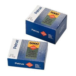 (77508) PETRUS GRAPAS 530/8 COBREADAS PARA CLAVADORA -CAJA DE 5000-
