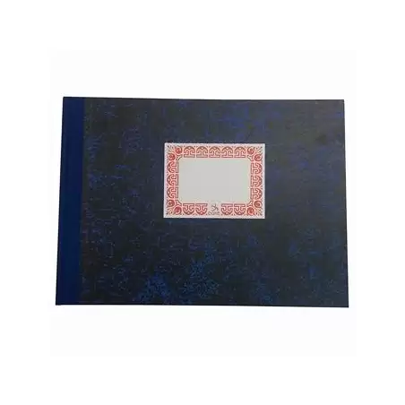 (09971) DOHE CUADERNO CARTONÉ 100H FOLIO APAISADO RAYADO HORIZONTAL 70GR AZUL