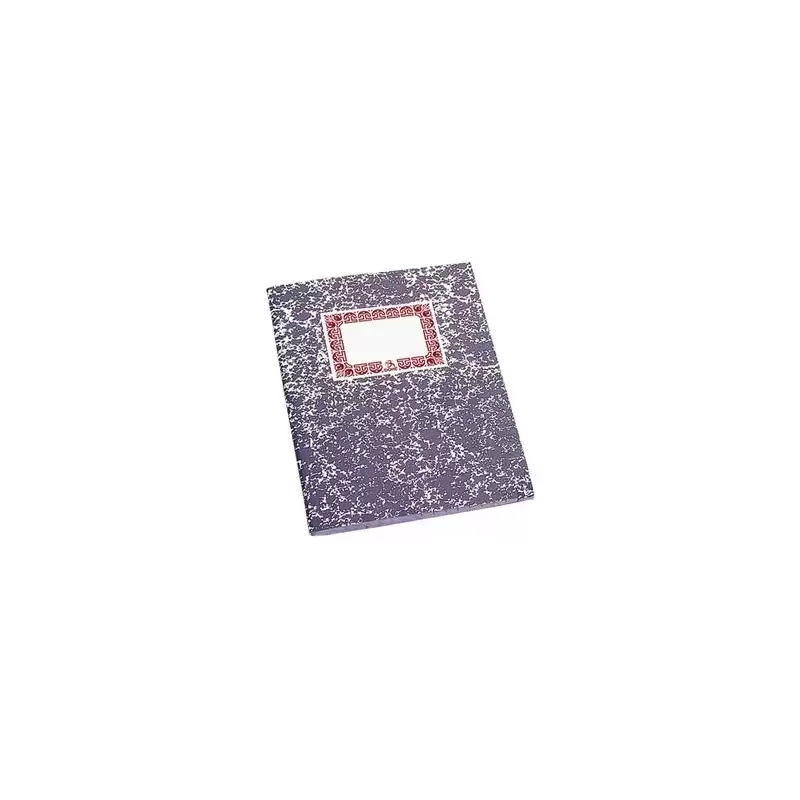 (09987) DOHE CUADERNO CARTONÉ ÍNDICE RÚSTICA 24H CUARTO NATURAL GRIS CLARO