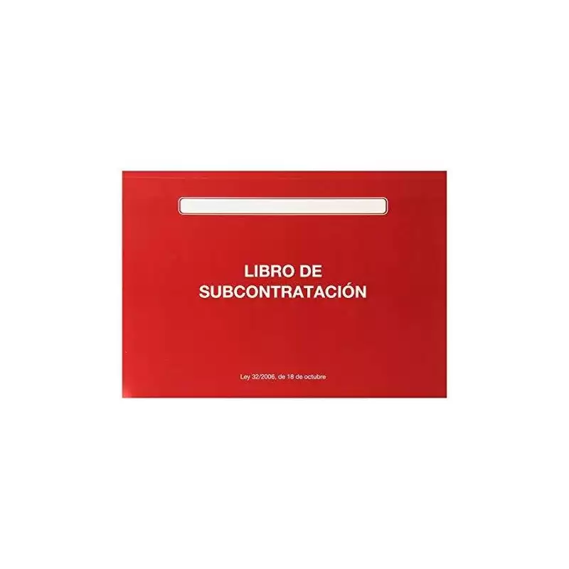 (09990) DOHE LIBRO DE SUBCONTRATACIÓN OFICIAL CATALÁN