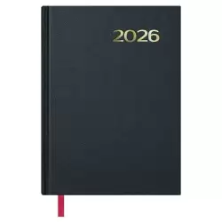 (11399-2026) DOHE AGENDA ANUAL SÍNTEX 14X20CM DP NEGRO 2026