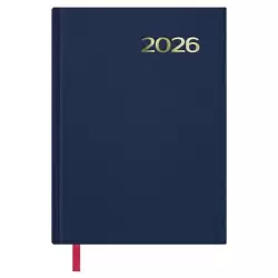 (11401-2026) DOHE AGENDA ANUAL SÍNTEX 14X20CM DP AZUL 2026