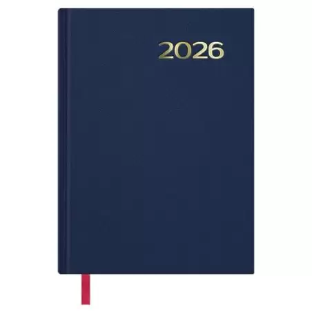 (11401-2026) DOHE AGENDA ANUAL SÍNTEX 14X20CM DP AZUL 2026