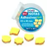 (75023) DOHE MINI NOTAS ADHESIVAS 45X45MM 125H DIVERSAS FORMAS COLORES SURTIDOS NEÓN EXPOSITOR 30 UD