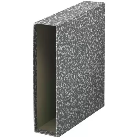 (09131) DOHE FUNDA ARCHIVADOR ARCHIPLÁS FOLIO LOMO ANCHO CARTÓN FORRADO GRIS JASPEADO