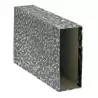(09144) DOHE FUNDA ARCHIVADOR ARCHINOVO CUARTO APAISADO LOMO ANCHO CARTÓN FORRADO NEGRO JASPEADO