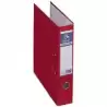 (09402) DOHE ARCHIVADOR PALANCA ARCHICOLOR FOLIO LOMO ANCHO RADO CARTÓN FORRADO PP ROJO