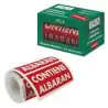 (16410) DOHE PACKIA ROLLO ETIQUETAS ADHESIVAS PREIMPRESAS PARA ENVÍOS / 100 X 50 MM / "CONTIENE ALBARÁN"